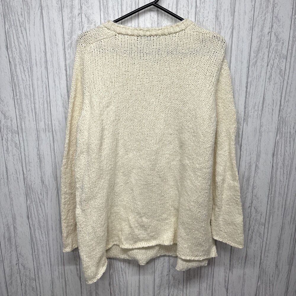 Womens Size S Eileen Fisher Tunic Sweater Ivory - Picture 5 of 5
